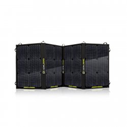 En solpanel på 100W med anslutning för Goal Zeros större batteripack som Yeti och Sherpa.